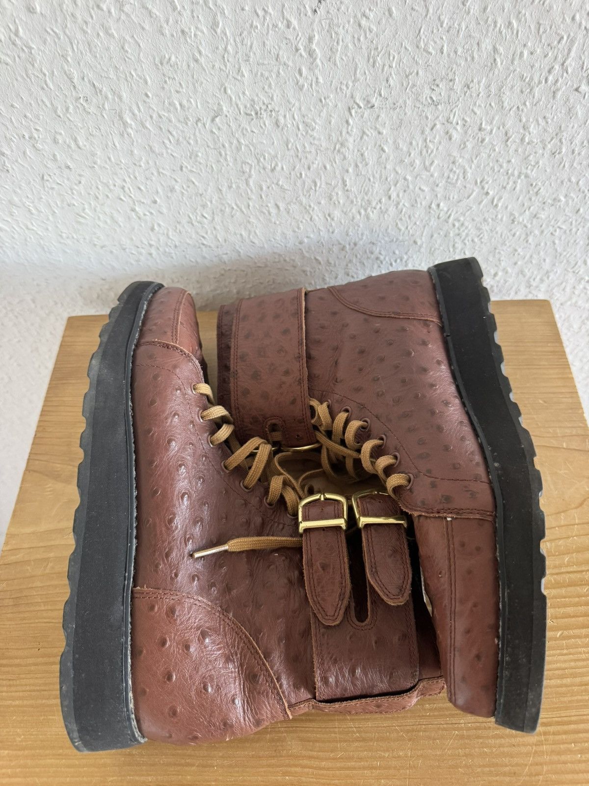 Adidas × Jeremy Scott Ostrich Embossed Slim Boots Size US 8.5 / EU 41-42 - 1 Thumbnail