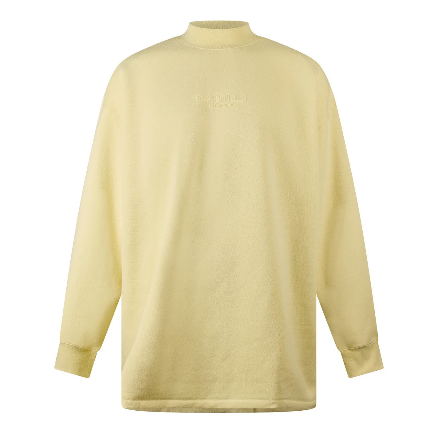 Fear of God o1g2r1mq0426 Crew Sweatshirt in Yellow Size US XL / EU 56 / 4 - 1 Thumbnail