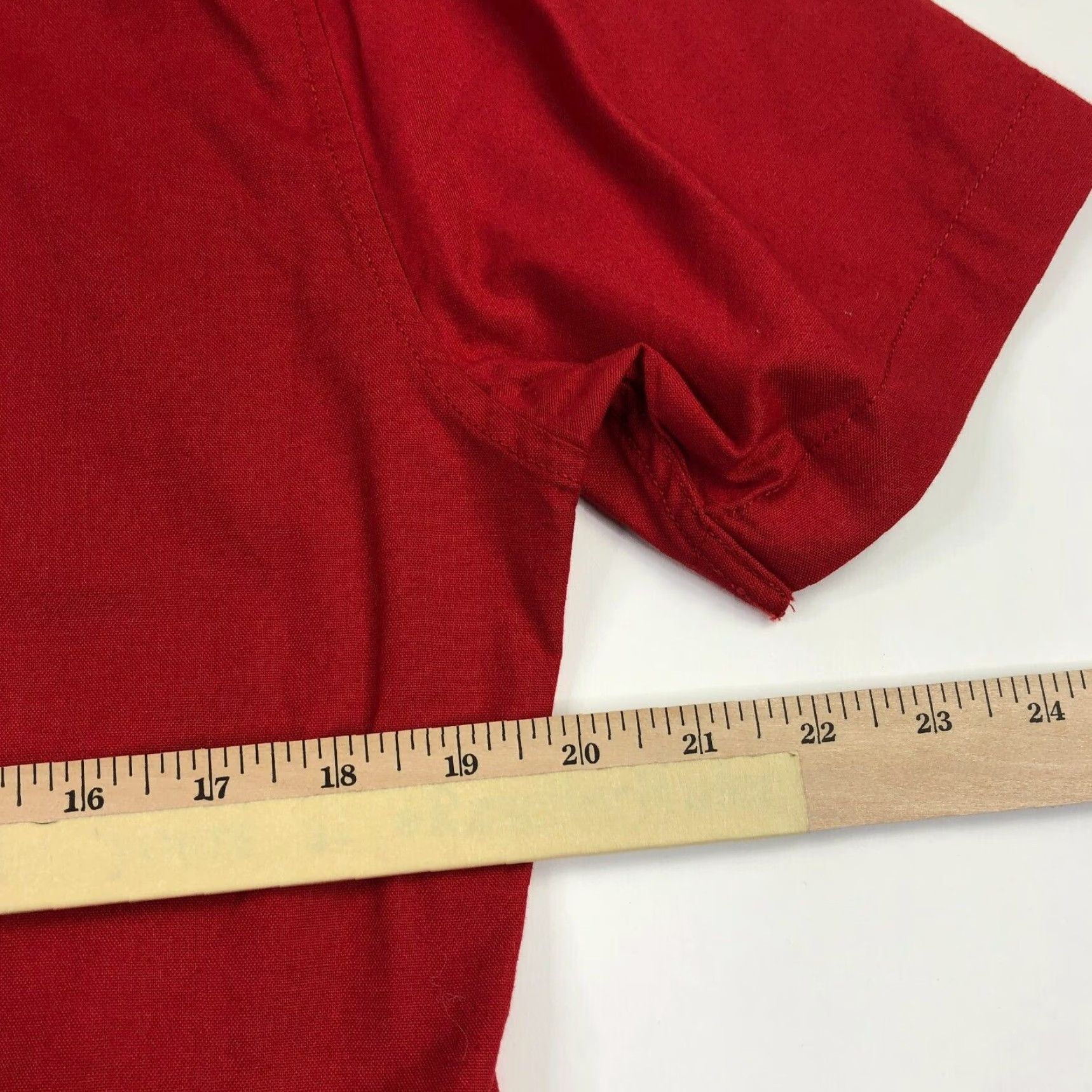 Topman Topman Shirt Mens Large Short Sleeve Red Cotton EUC Casual Party/Cocktail Hawaiian Button-Up Collared Size US L / EU 52-54 / 3 - 4 Thumbnail