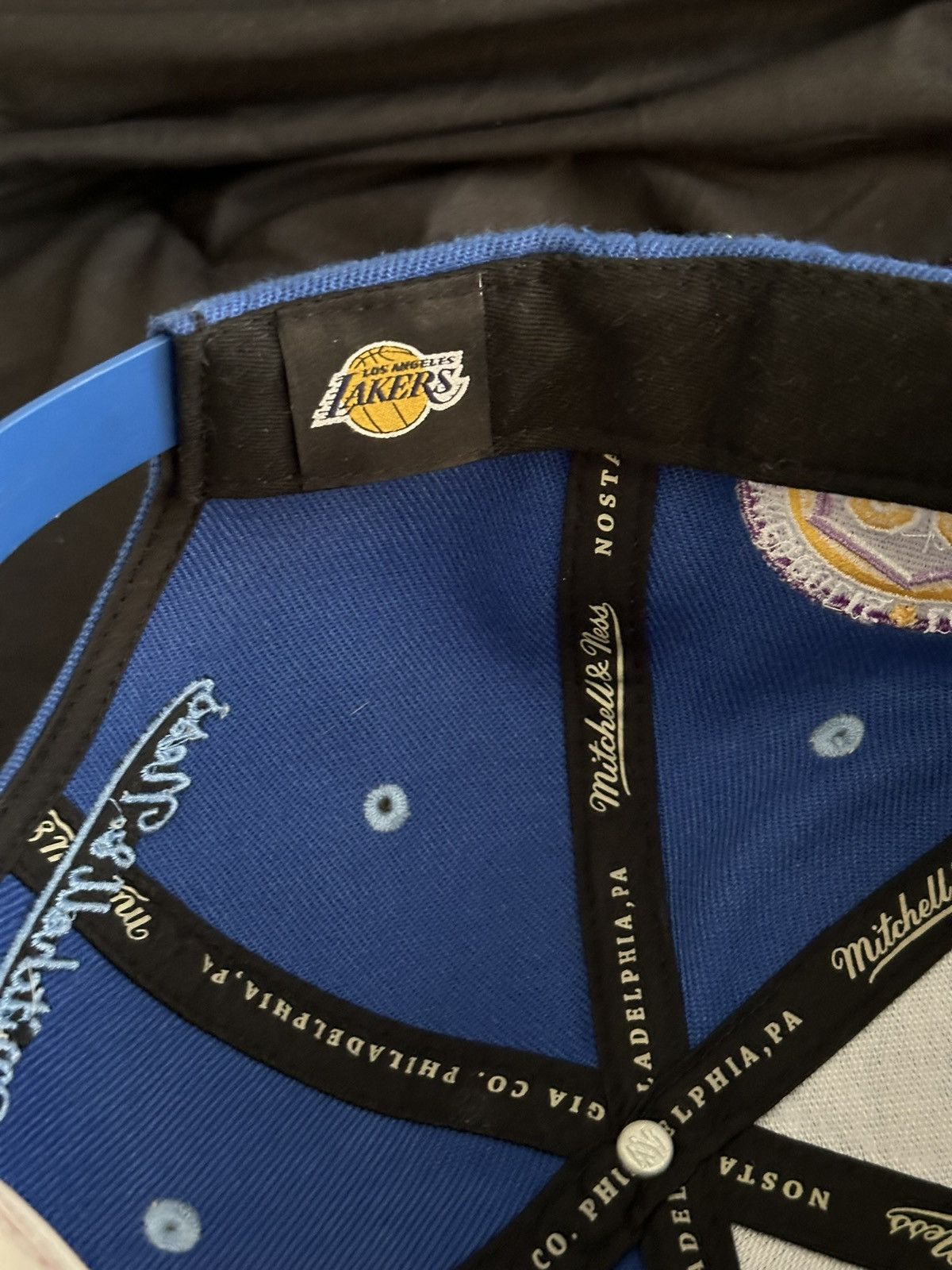 Mitchell & Ness × NBA Blue L.A Lakers Hat x limited edition Size ONE SIZE - 8 Thumbnail