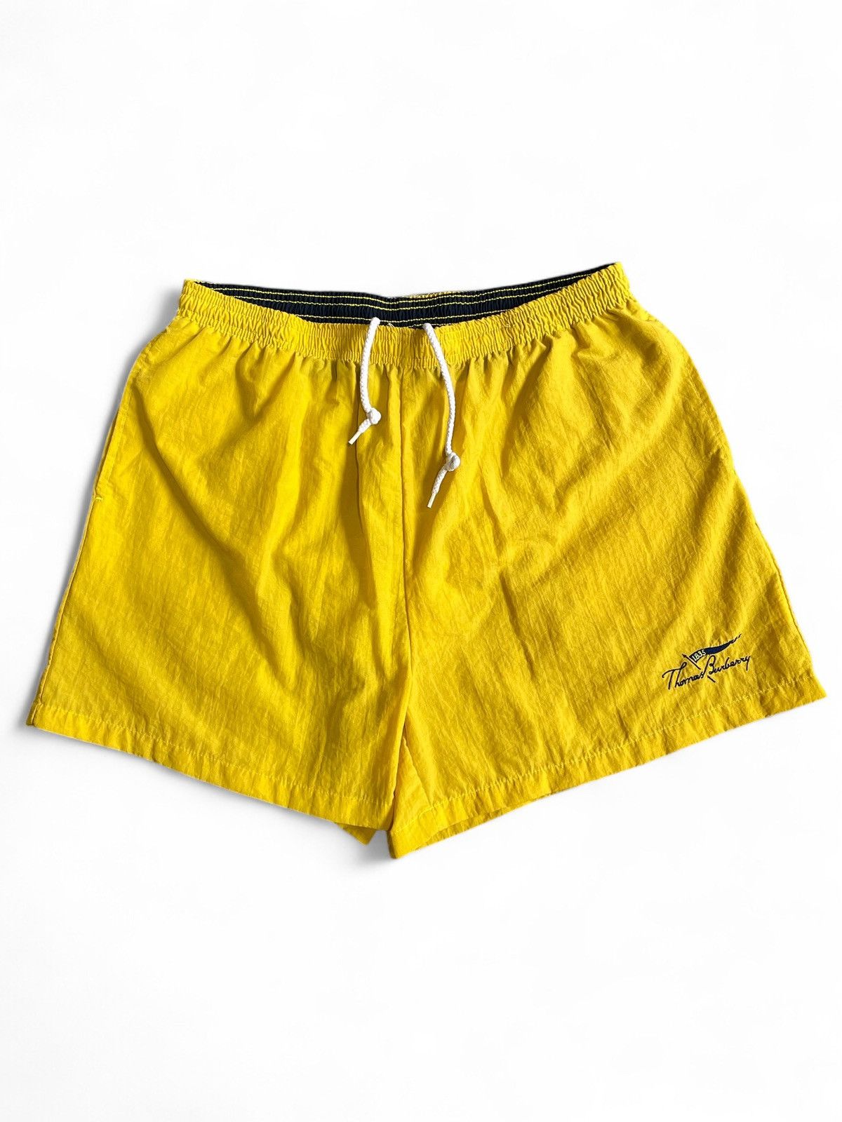 Burberry Vintage Thomas Burberry Nylon Shorts - Size L Size US 34 / EU 50 - 1 Thumbnail