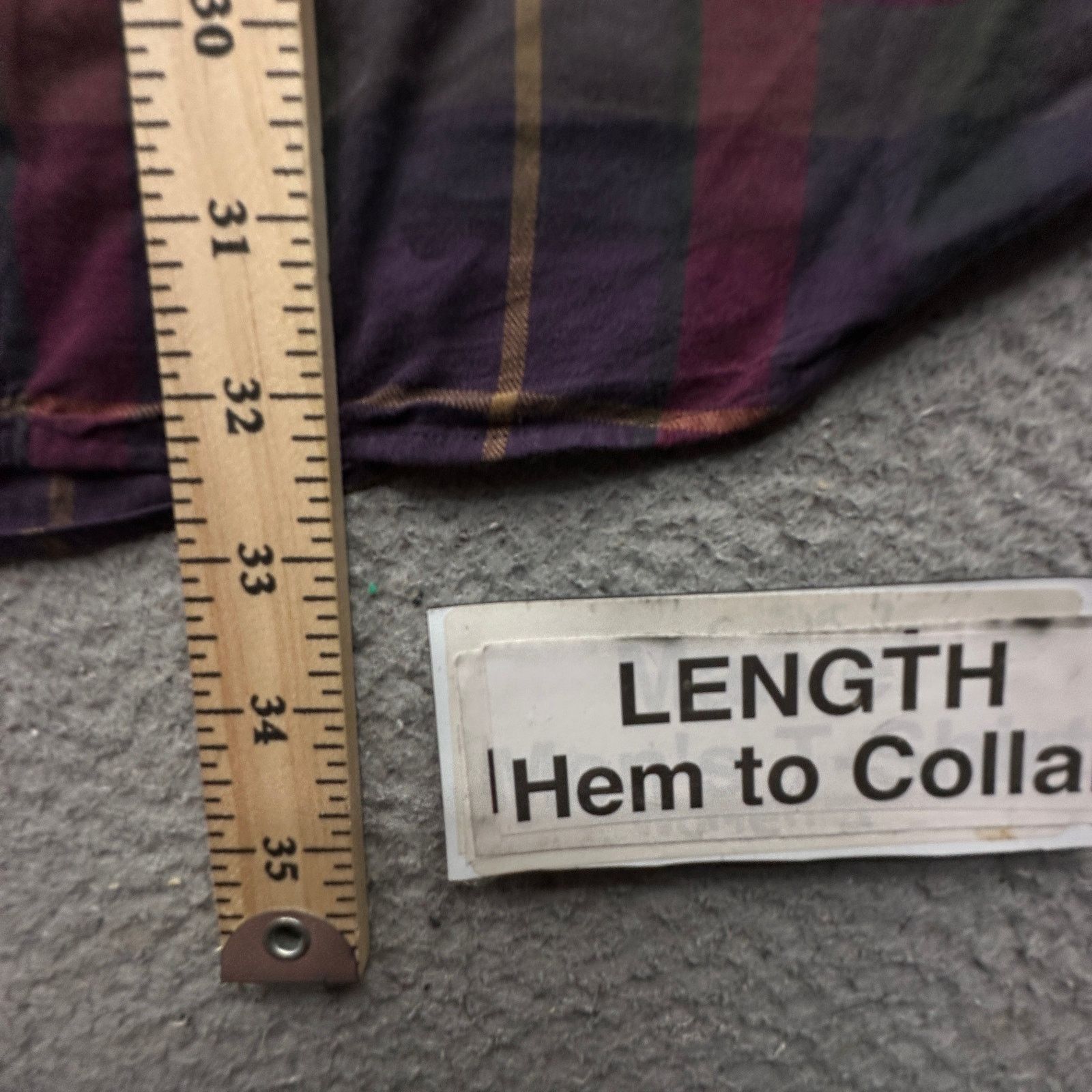 Ralph Lauren Ralph Lauren Maroon Button Down Long Sleeve Shirt Large Size US L / EU 52-54 / 3 - 5 Thumbnail