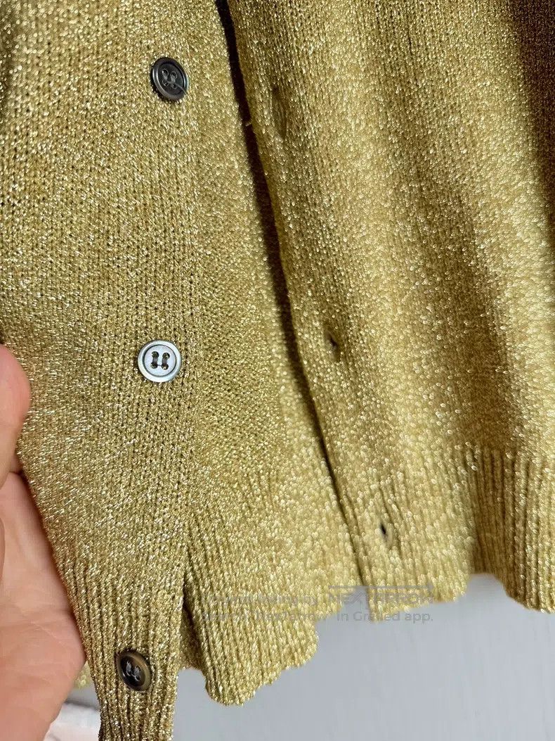Comme des Garcons Comme Des Garcons Shiny Knit Cardigan Size M / US 6-8 / IT 42-44 - 3 Thumbnail