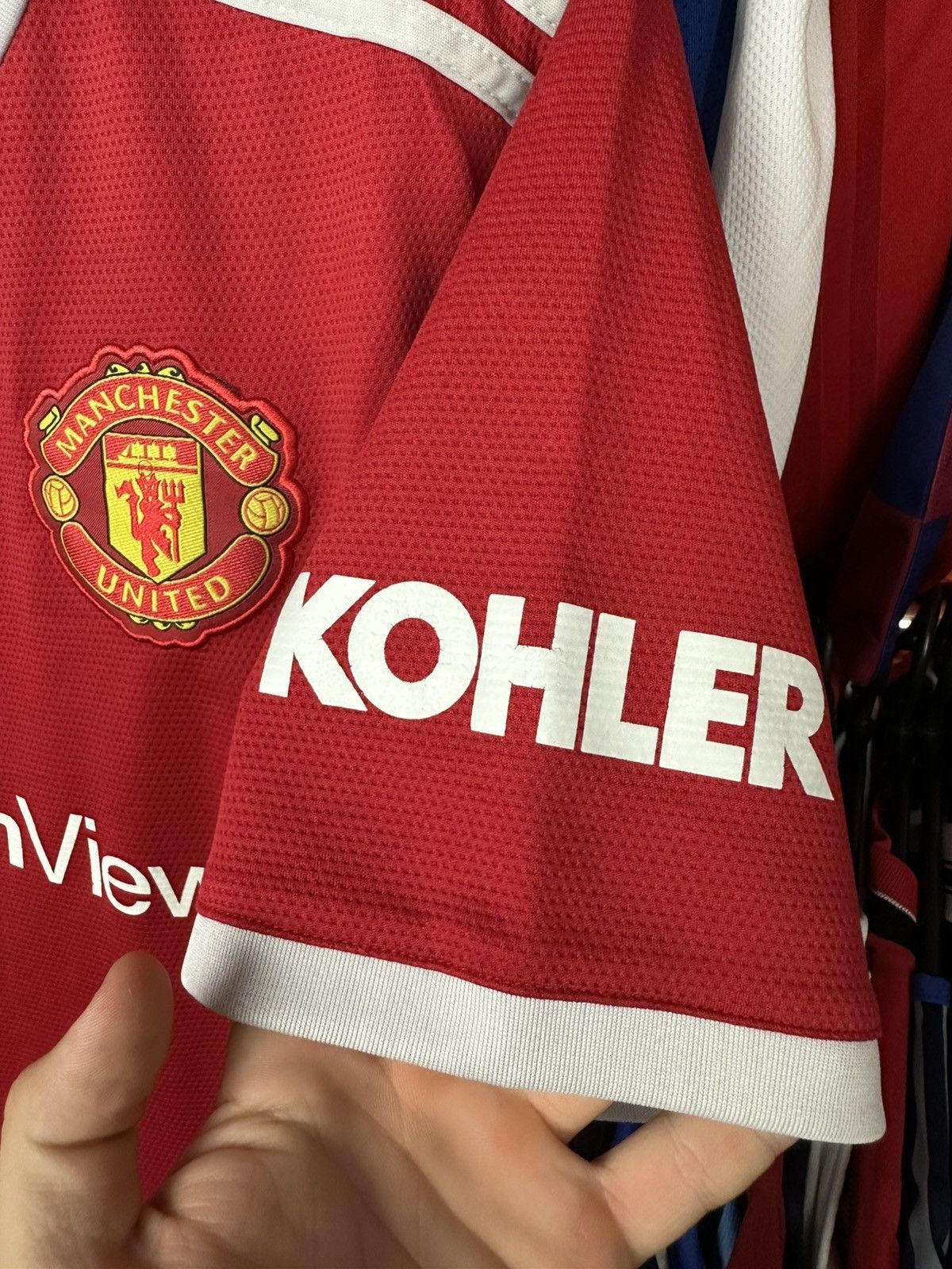 Adidas Adidas Manchester United 2021-2022 Home Football Jersey Size US XXL / EU 58 / 5 - 11 Thumbnail