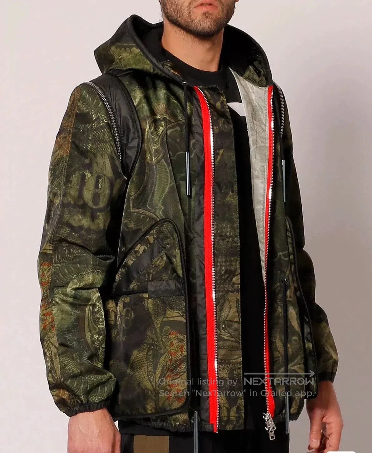 Givenchy Givenchy Men's Jacket Trench Coat. Size US S / EU 44-46 / 1 - 1 Thumbnail