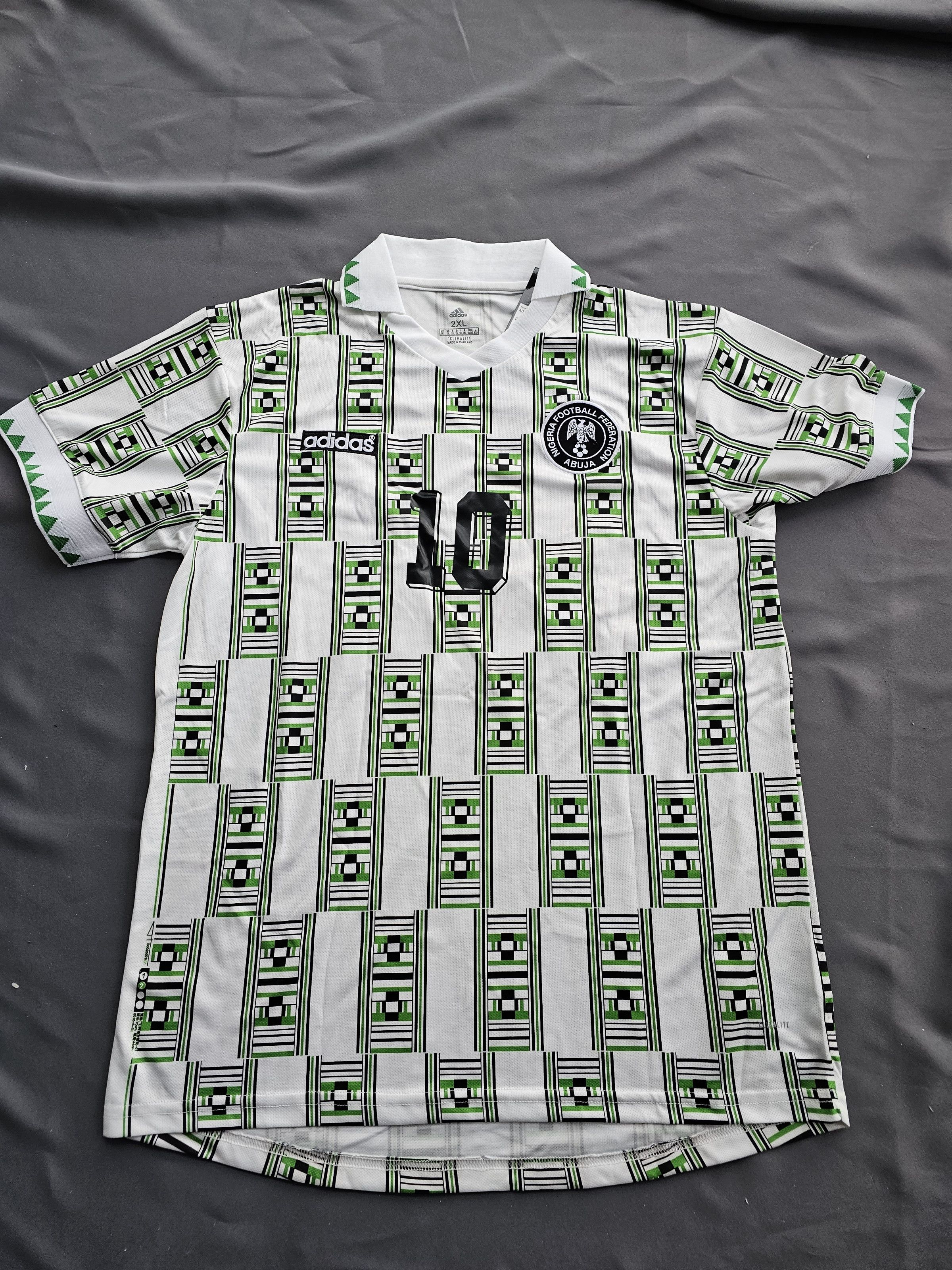 Fifa World Cup Nigeria Vintage Jersey #10 Okocha jersey | Grailed