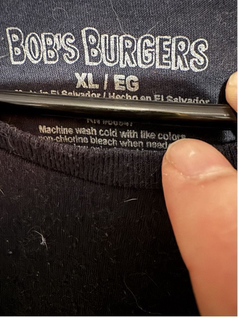 The Unbranded Brand Bob's Burgers Characters S/S T-Shirt Men's Size XL Black Size US XL / EU 56 / 4 - 4 Thumbnail
