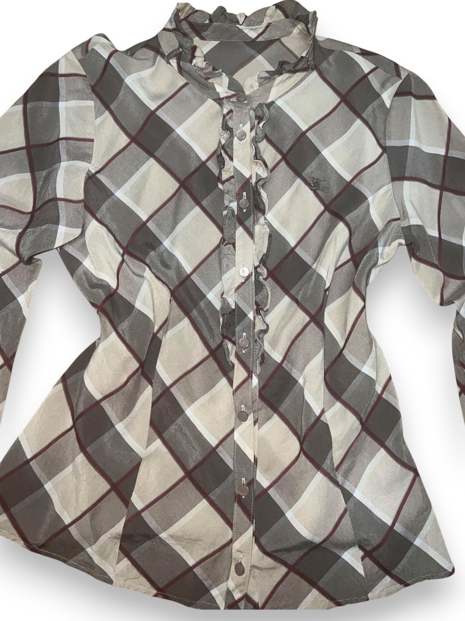 Burberry × Vintage BURBERRY BLUE LABEL E1M95-666-40 Size XS / US 0-2 / IT 36-38 - 1 Thumbnail