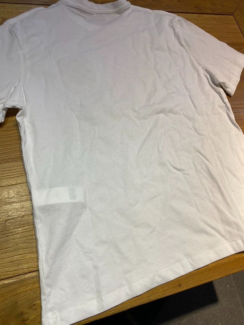 Loewe LOEWE White combed cotton loose version round neck short s Size S / US 4 / IT 40 - 5 Thumbnail