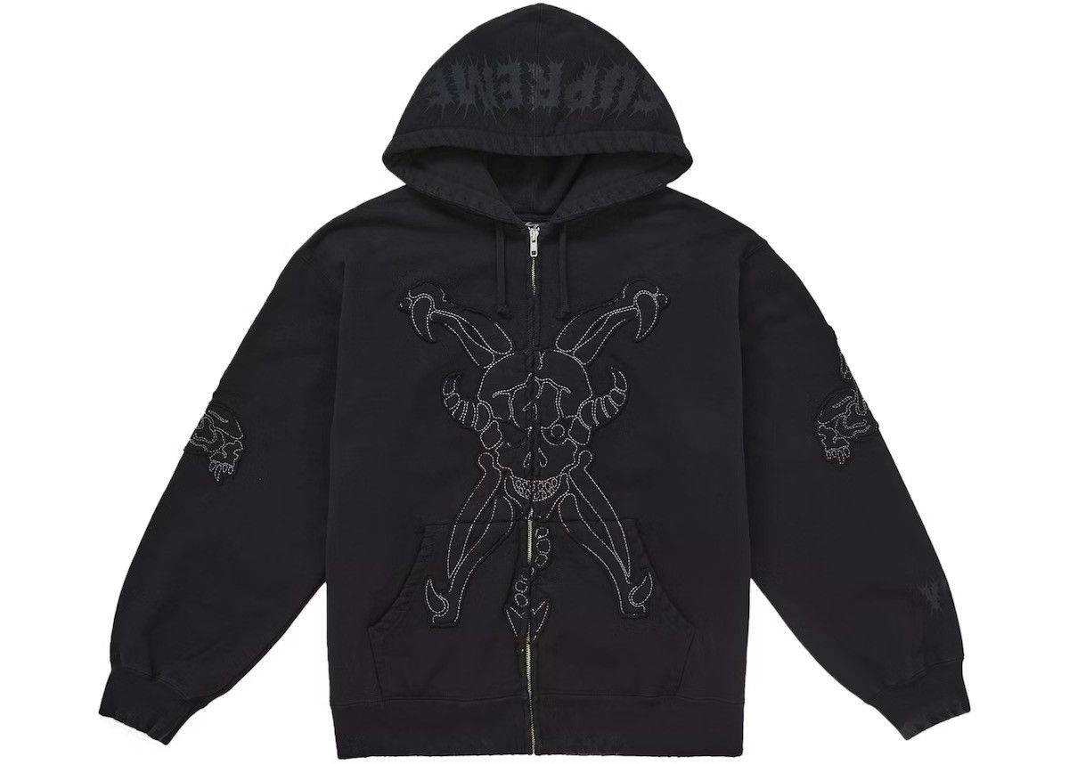 Supreme Supreme Frank Frazetta Zip Up Hooded Sweatshirt