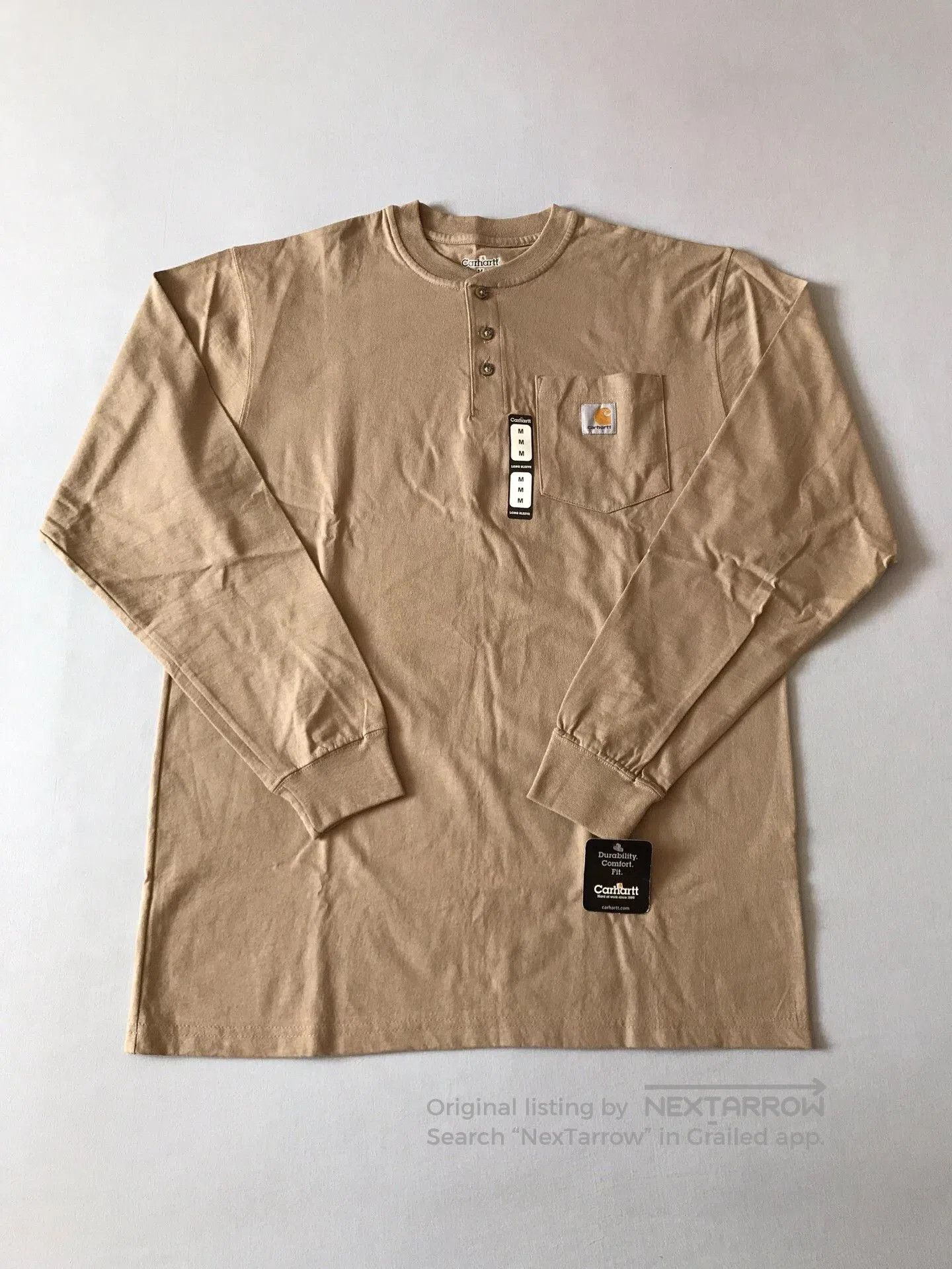 Carhartt Carhartt K128 DES Henley Long. Size US M / EU 48-50 / 2 - 1 Thumbnail