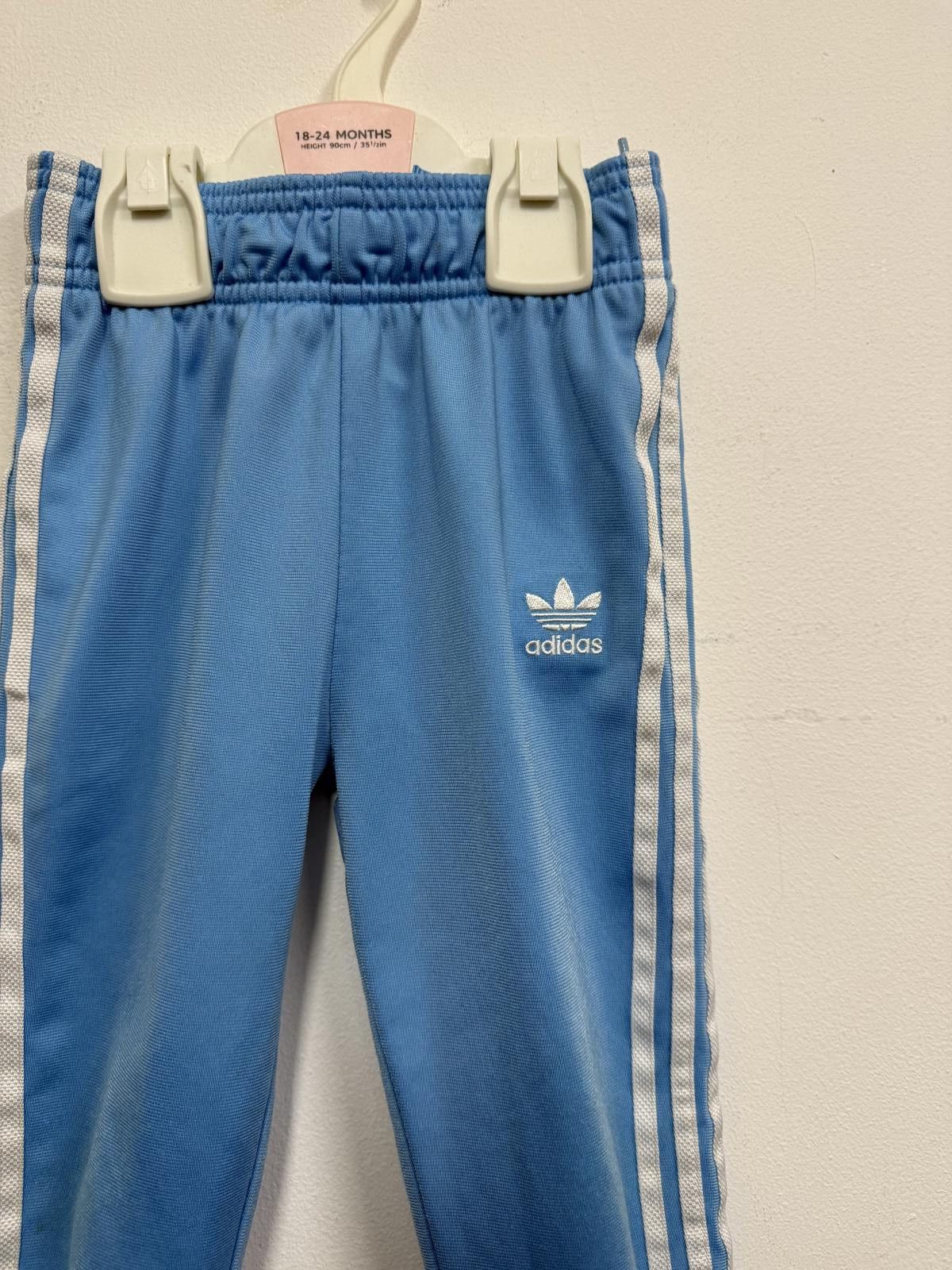 Adidas Adidas Kids Light Blue Track Jacket Size 2-3 Years Size ONE SIZE - 6 Thumbnail