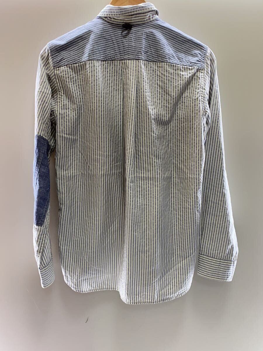 Junya Watanabe 2013 Utility Zip Pocket Striped Button Up Shirt Size US XS / EU 42 / 0 - 2 Thumbnail
