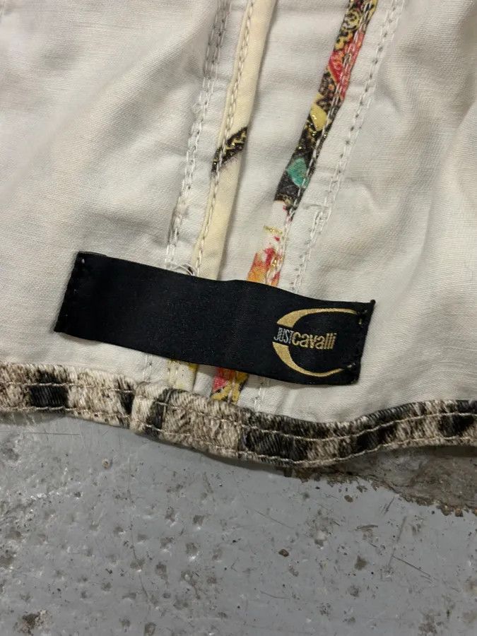 Just Cavalli AW2005 Cavalli Leopard Print White Jacket Size US S / EU 44-46 / 1 - 11 Thumbnail