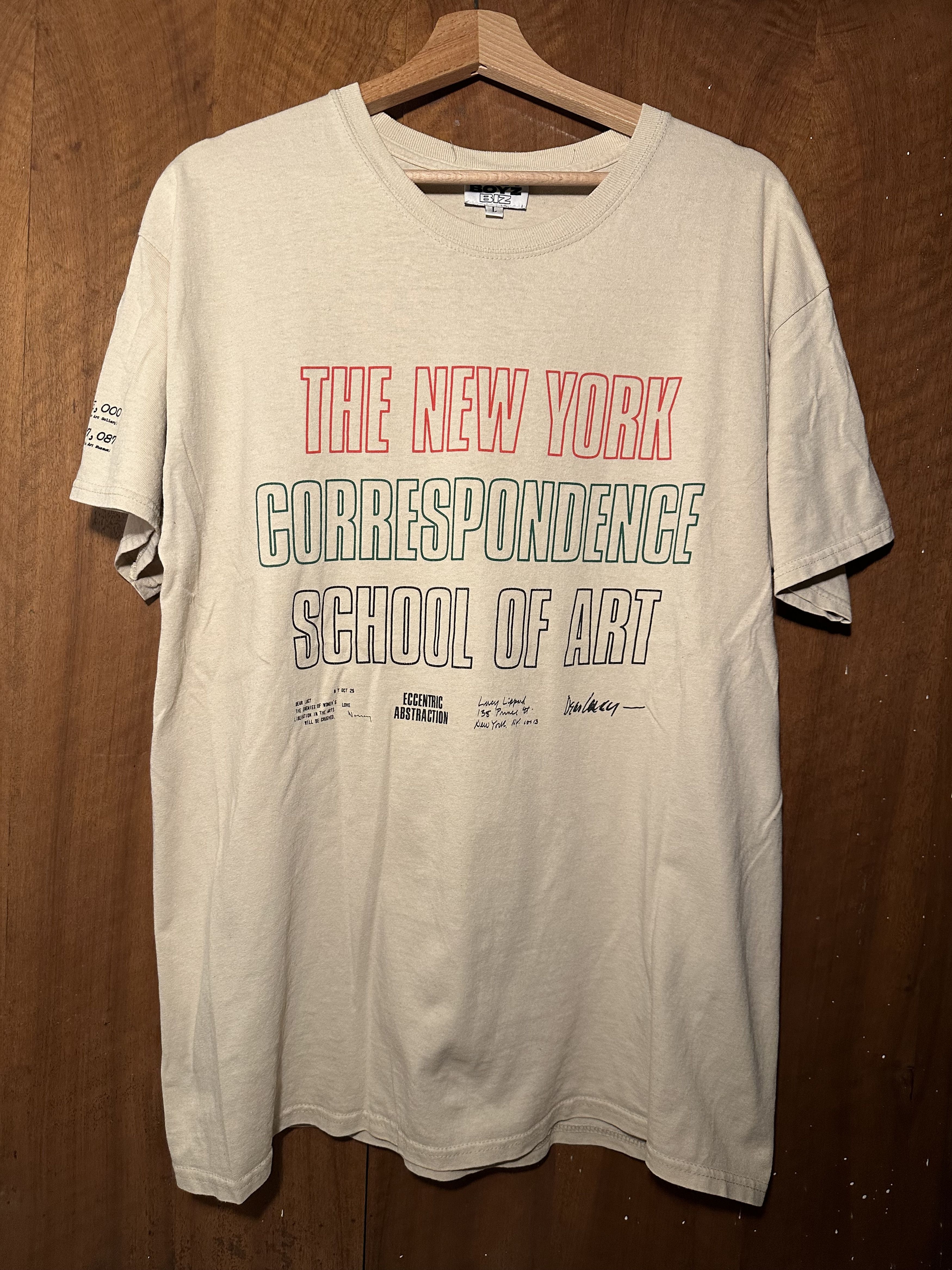Boot Boyz Biz Boot Boyz Biz Lucy Lippard NY Correspondence School Size US L / EU 52-54 / 3 - 3 Thumbnail