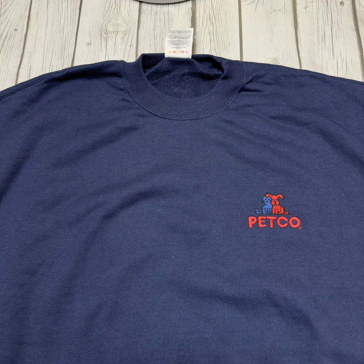 Jerzees × Vintage Vintage Petco sweatshirt Size US XXL / EU 58 / 5 - 3 Thumbnail