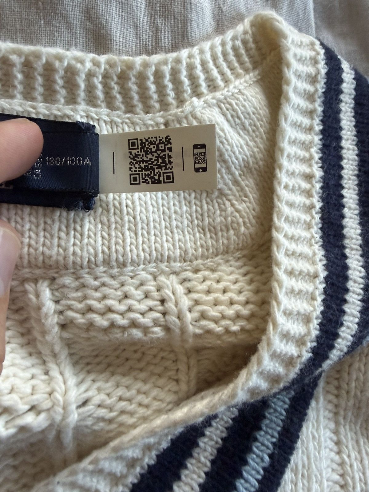 Polo Ralph Lauren Polo Ralph Lauren Cable-Knit Tennis Sweater Size US L / EU 52-54 / 3 - 6 Thumbnail