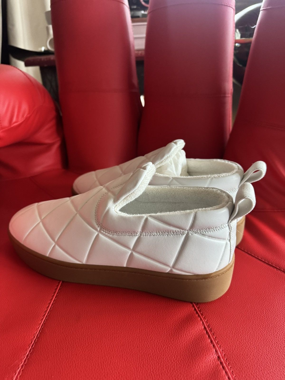 Bottega Veneta Botega Veneta size 10 mens white slip on shoes Size US 10 / EU 43 - 3 Thumbnail
