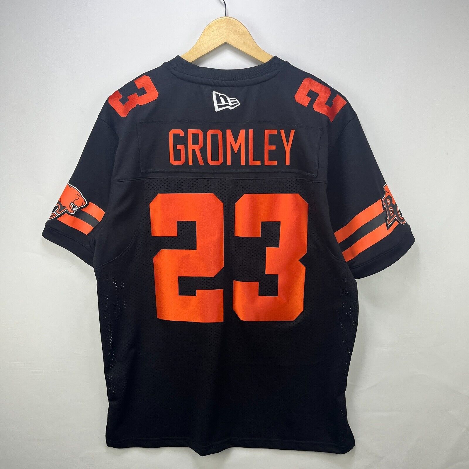 New Era × Vintage CFL BC Lions New Era Football Jersey Large Gromley Size US L / EU 52-54 / 3 - 5 Thumbnail