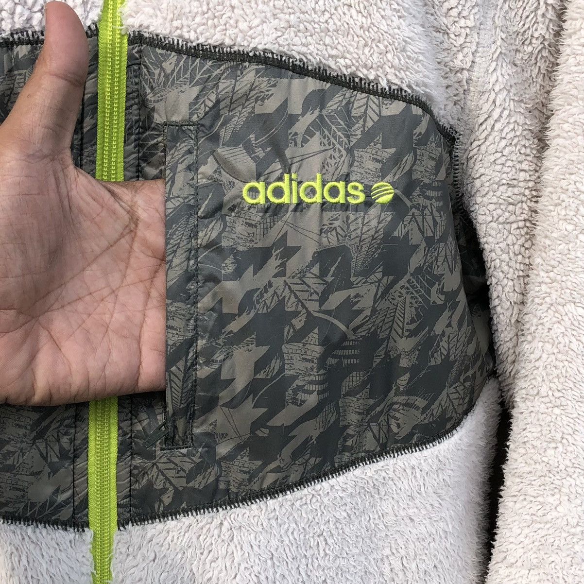 Adidas Adidas NEO Label Sportswear Fleece Jacket Size US L / EU 52-54 / 3 - 4 Thumbnail