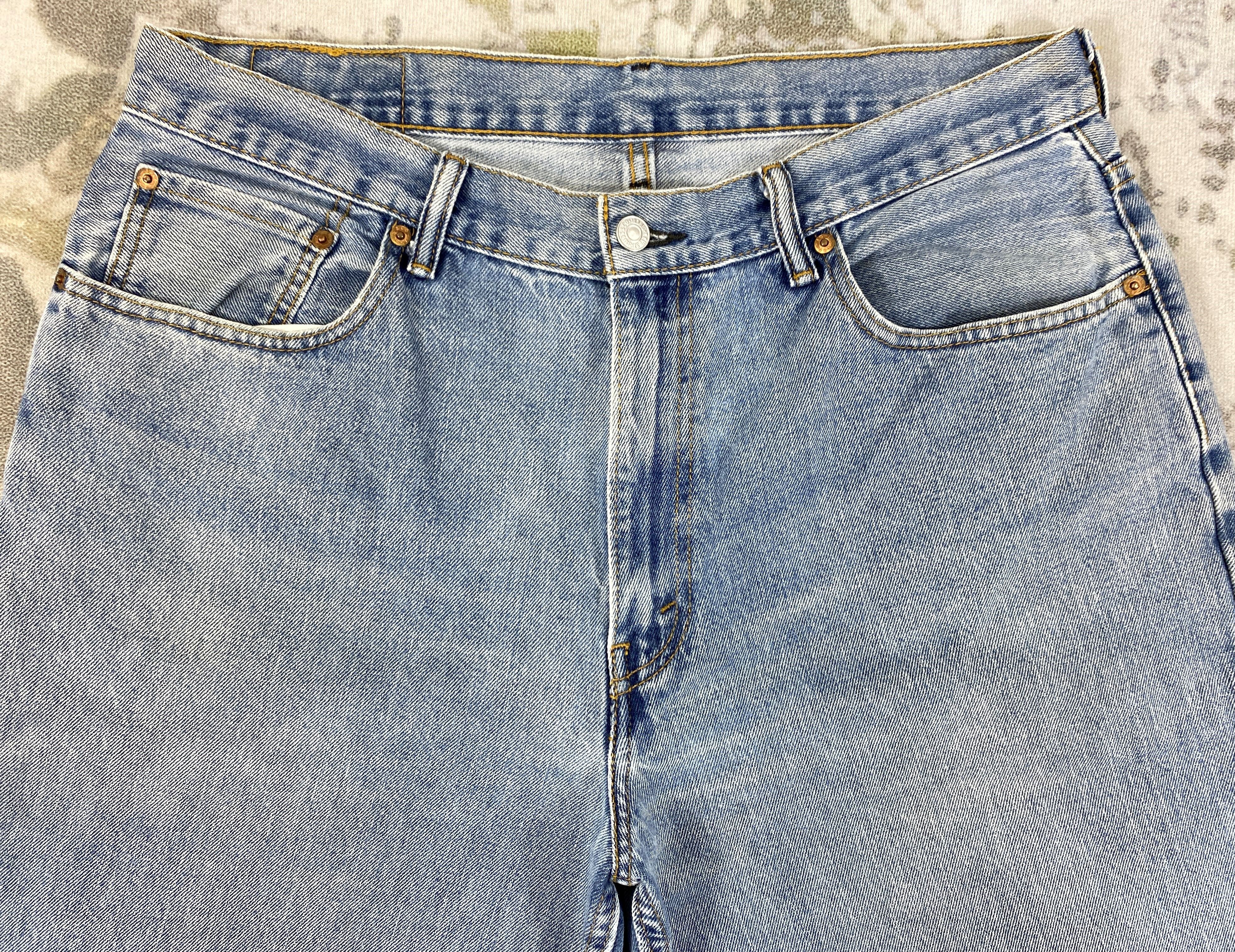 Levi's Light Wash Vintage Levi's 560 Denim 36 x 35 -JN159 Size US 36 / EU 52 - 3 Thumbnail