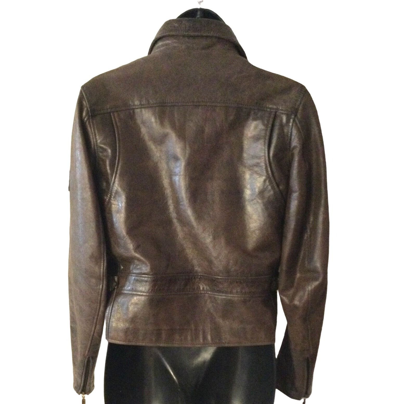 Belstaff Belstaff Black Prince Motorcycle Jacket Brown size 42 Woman' Size S / US 4 / IT 40 - 3 Thumbnail