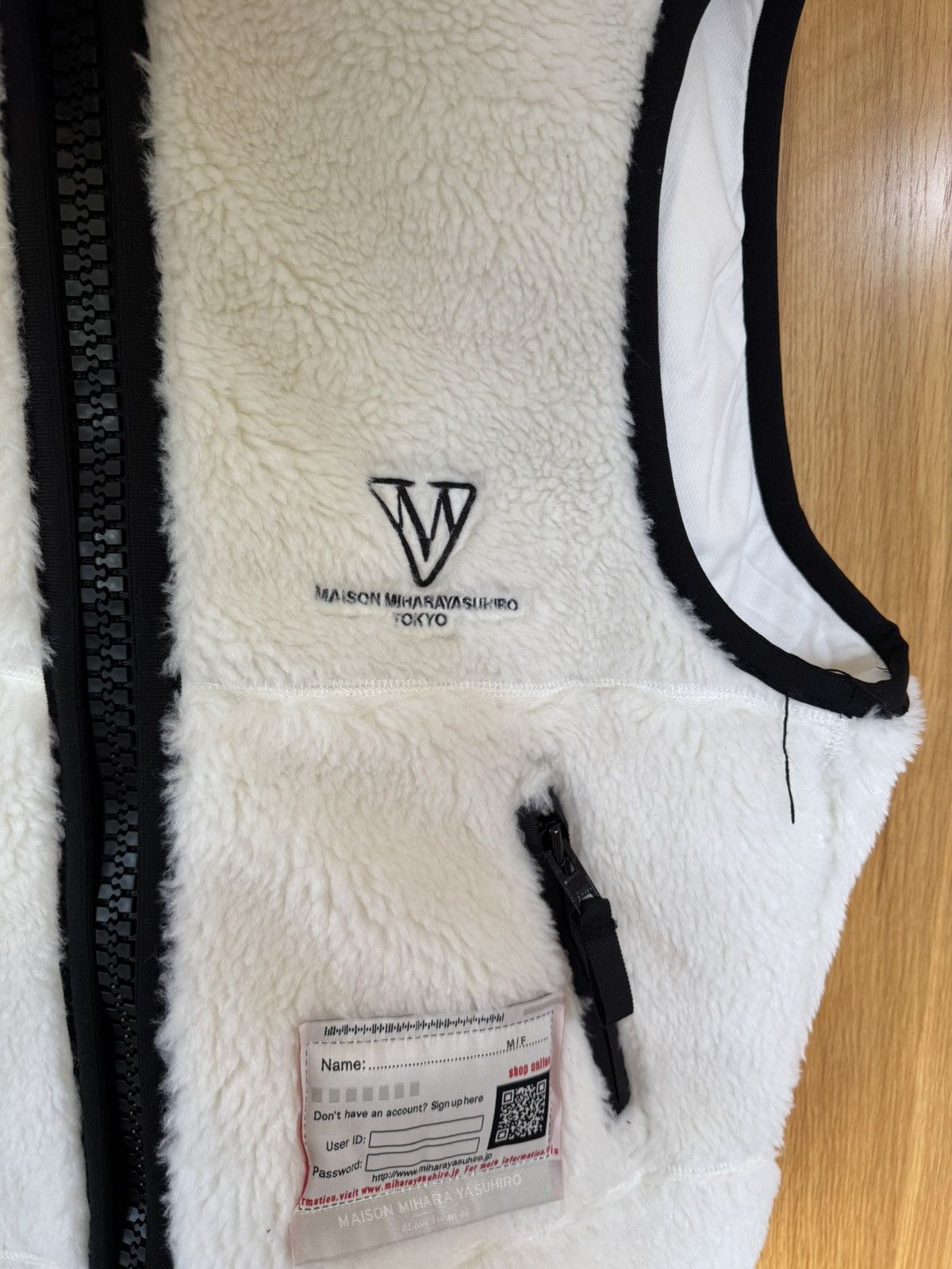 Maison MIHARA YASUHIRO Maison MIHARA YASUHIRO fleece vest FW25 Size US M / EU 48-50 / 2 - 2 Thumbnail