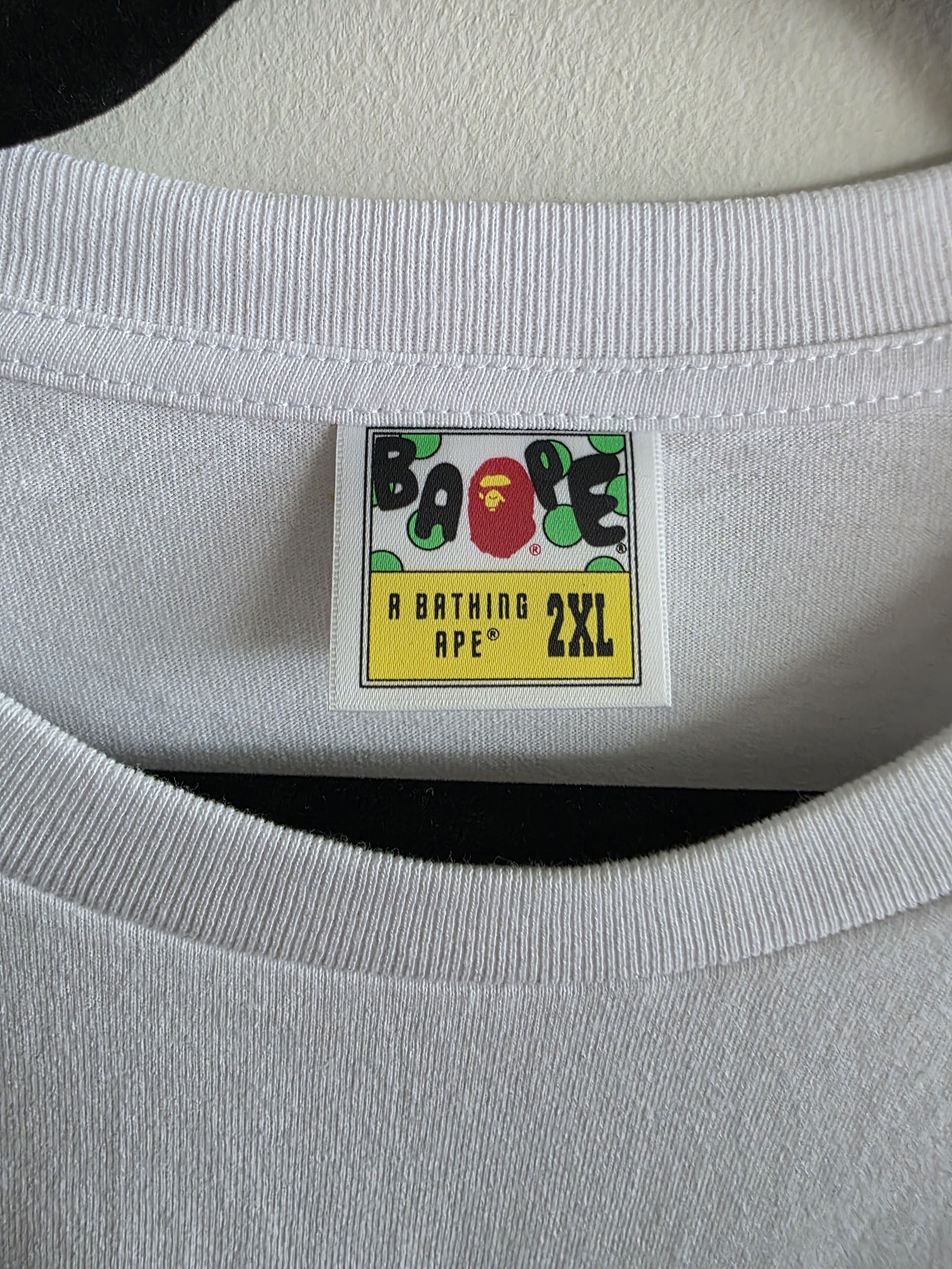Bape Bape A Bathing Ape Head USA Flag Tee Size US XXL / EU 58 / 5 - 4 Thumbnail