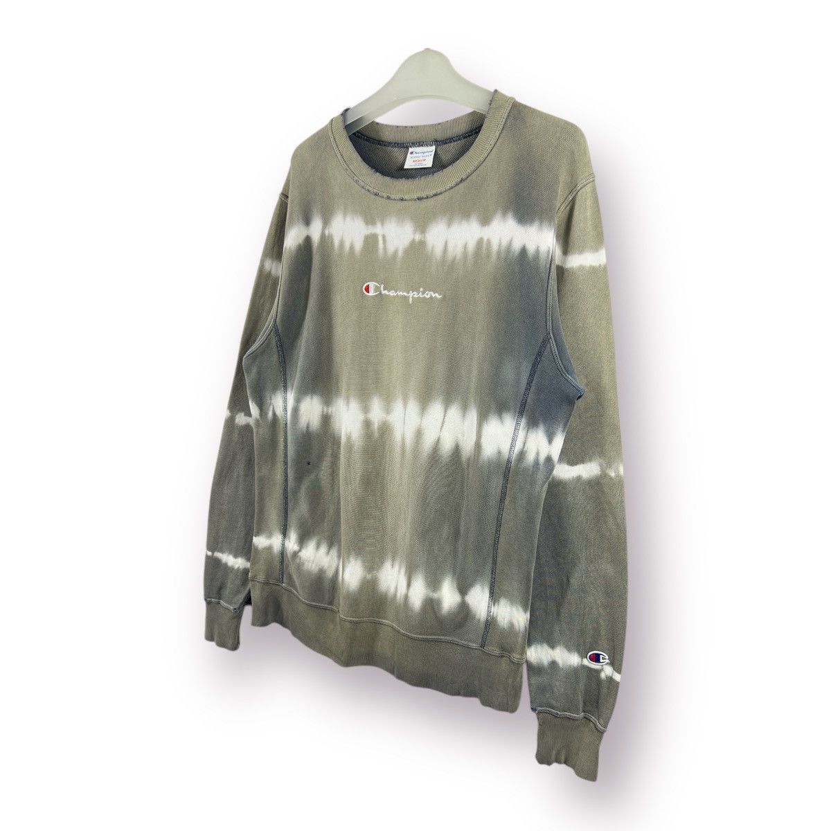 Champion 🔥 Champion Reverse Weave Tie Dye Roundneck Sweatshirt - M Size US M / EU 48-50 / 2 - 2 Thumbnail
