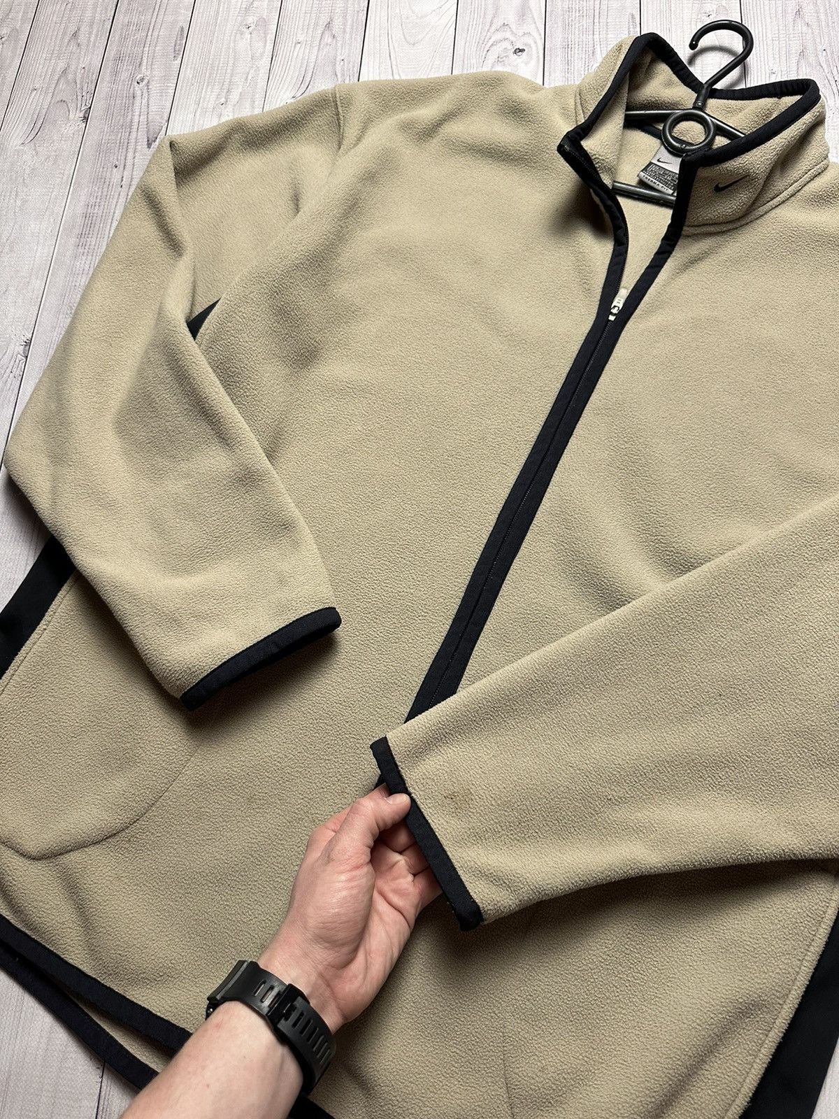 Nike × Vintage Vintage Nike Fleece jacket size XXL logo Size US XXL / EU 58 / 5 - 7 Thumbnail