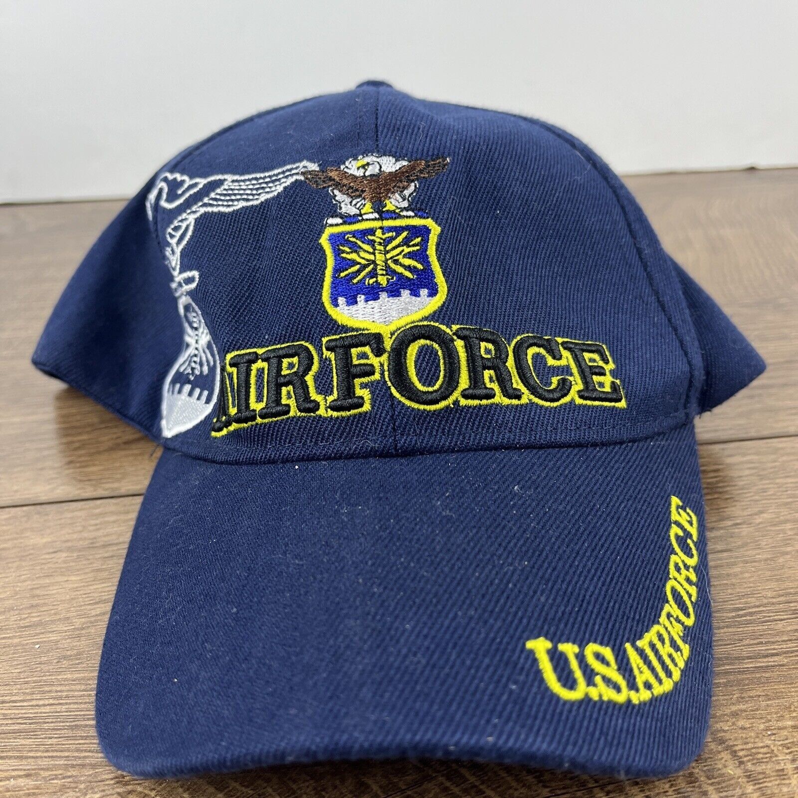Other Air Force Hat United States Air Force Blue Hat Adjustable Ad Size ONE SIZE - 4 Thumbnail
