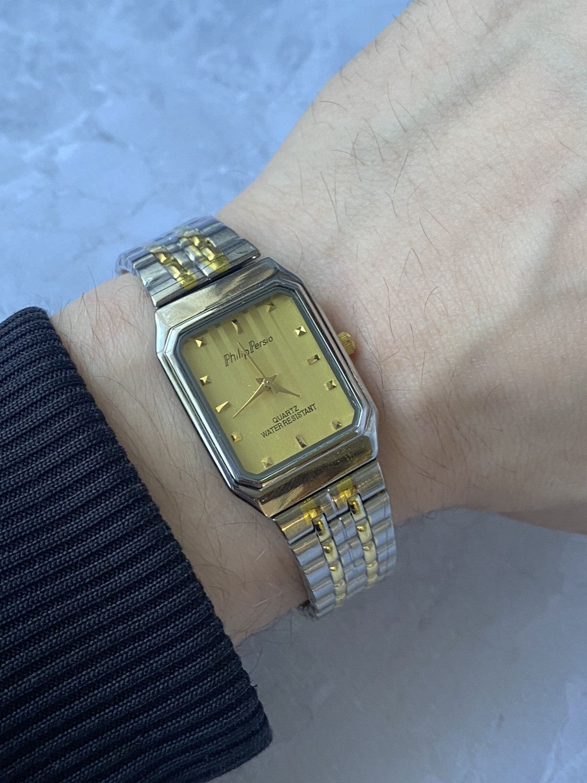 Jewelry Elegant Philip Persio Gold Dial Watch Size ONE SIZE - 2 Thumbnail