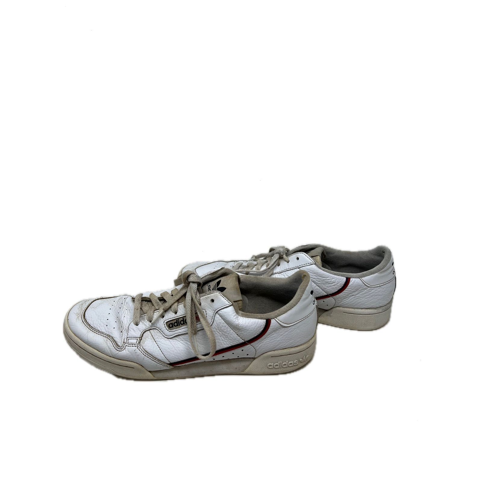 Adidas adidas Continental 80 White Scarlet Navy Mens 11.5 Size US 11.5 / EU 44-45 - 2 Thumbnail