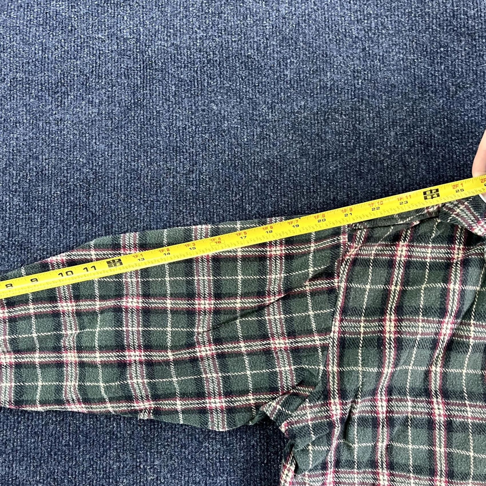 Vintage Kilimanjaro Flannel Shirt Mens LT Green Plaid Long Sleeve Button Up Casual Size US L / EU 52-54 / 3 - 6 Thumbnail