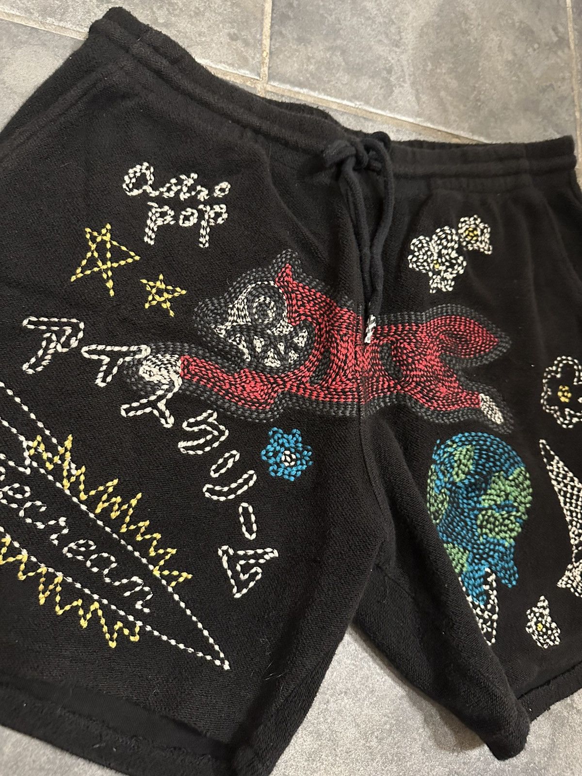 Ice Cream Knitted Global Shorts