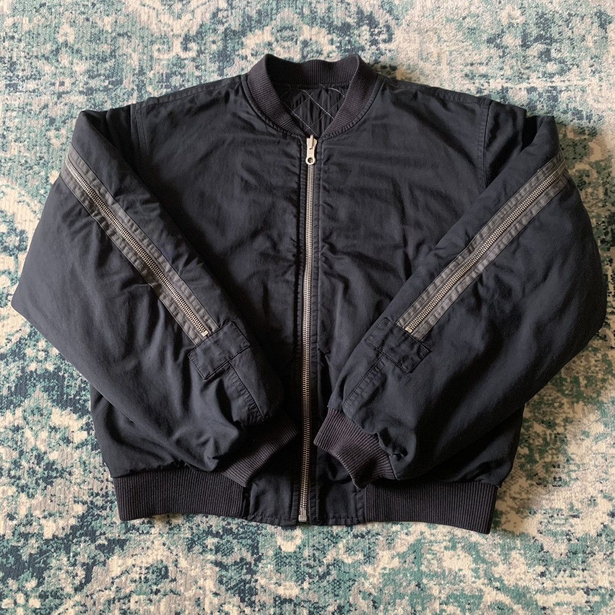 Dries Van Noten WOOL VERSION AW14 Backzip bomber jacket SZ:S, M, L