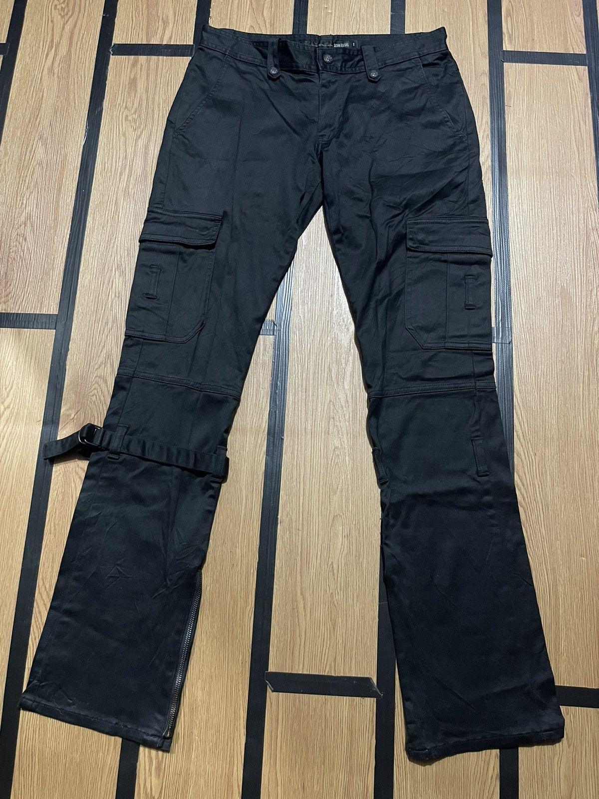 CMMAWEAR 21FW Lotus Pants Washed Black s