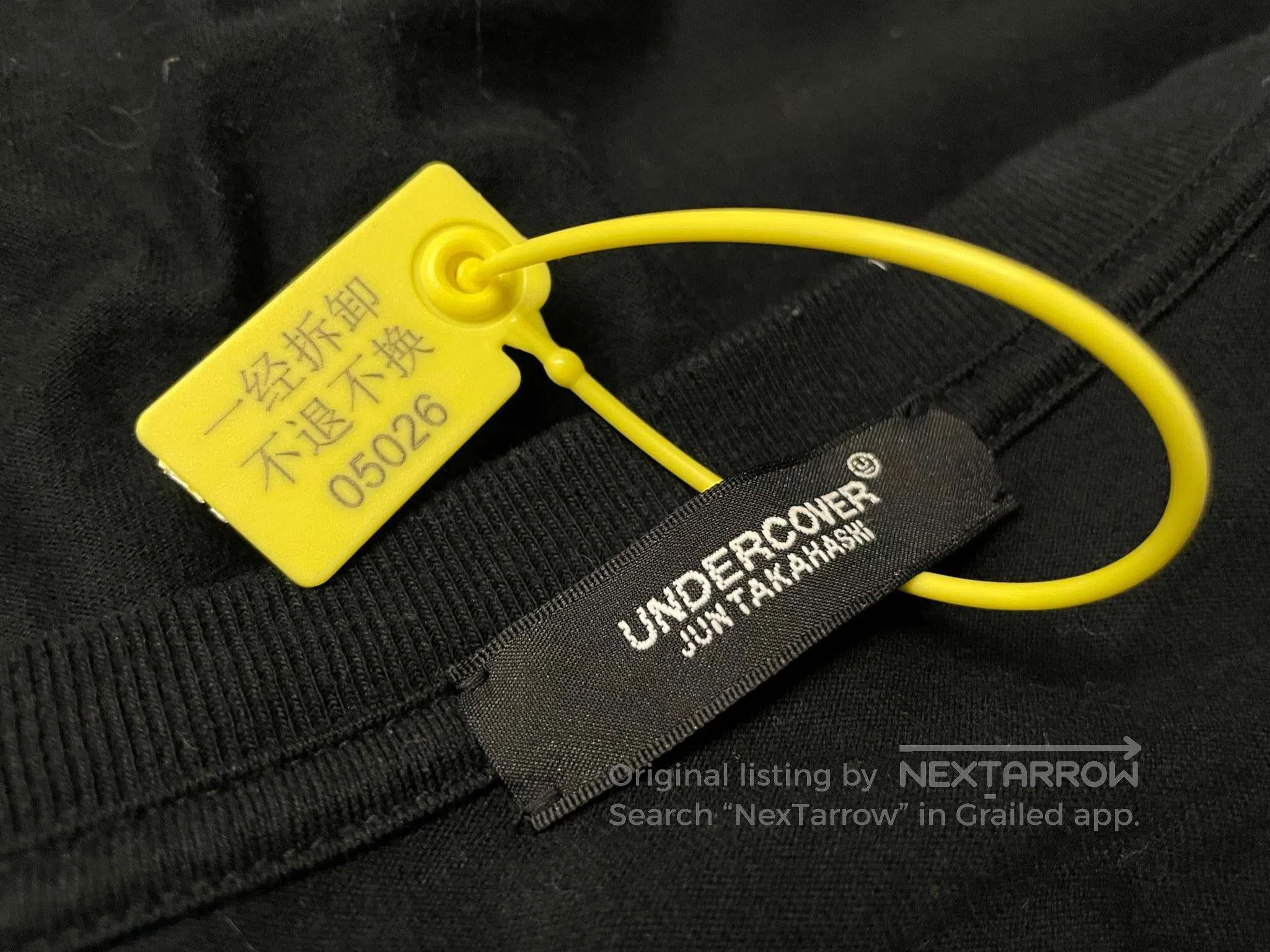 Undercover UNDERCOVER Funny Slogan Long Sleeve Size US XL / EU 56 / 4 - 4 Thumbnail