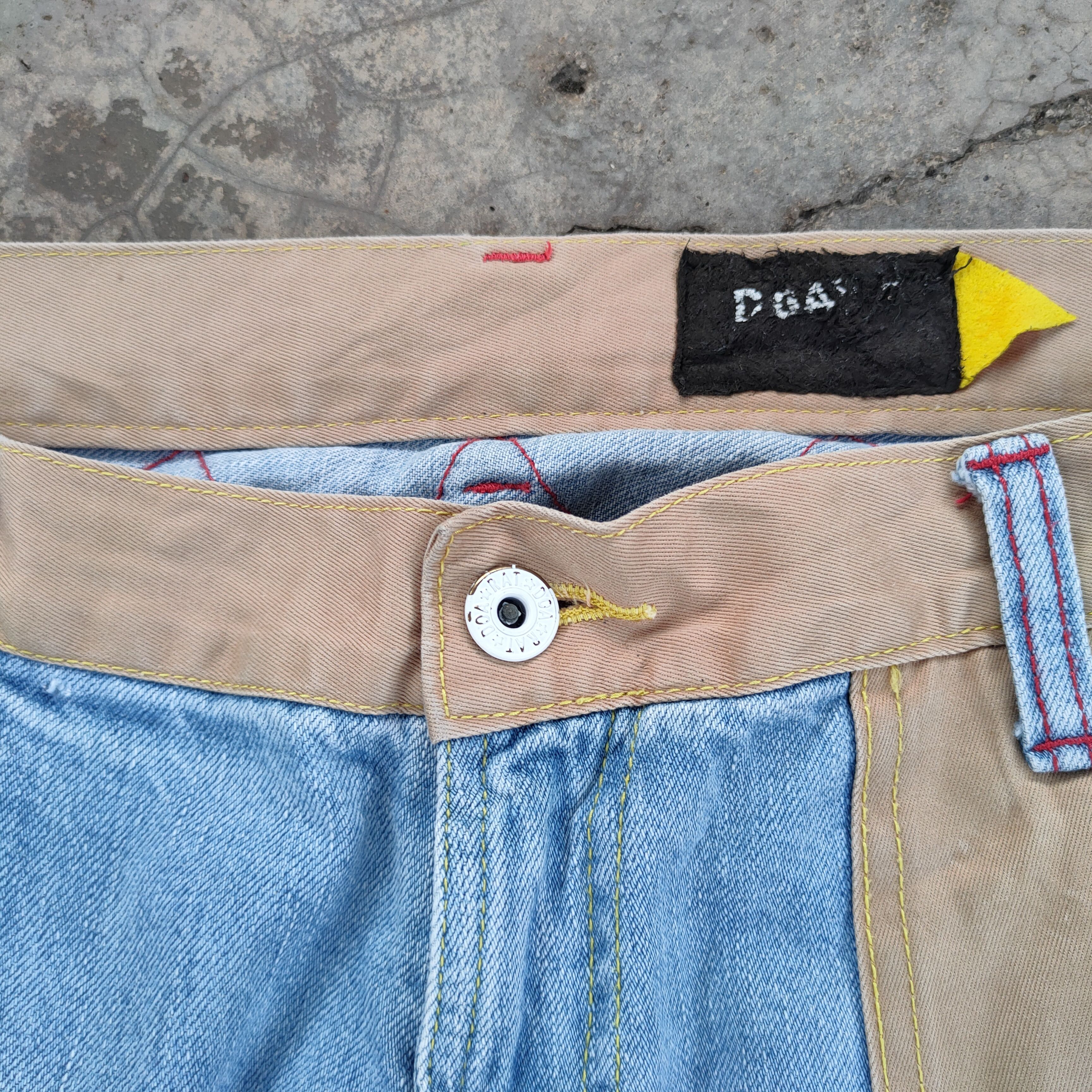 Japanese Brand # VINTAGE JAPANESE FADED BLUE JEANS DENIM PANTS Size US 34 / EU 50 - 5 Thumbnail