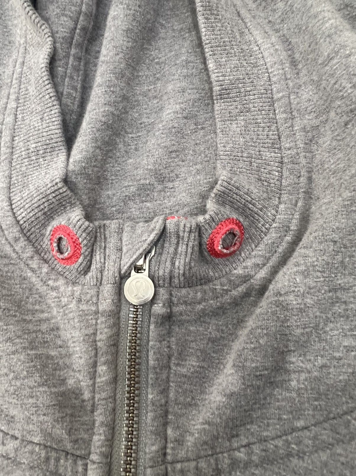 Lululemon Lululemon Grey Pink Stripe Flashback Full Zip Hoodie Size S / US 4 / IT 40 - 3 Thumbnail