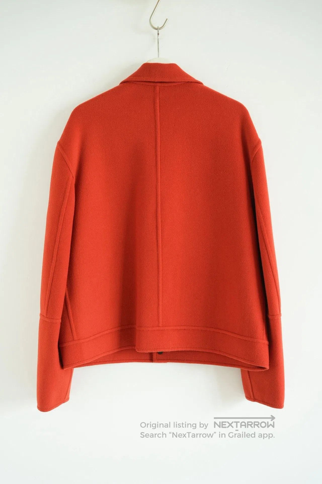 AMI Ami Orange Double Pocket Wool Jacket. Size US M / EU 48-50 / 2 - 2 Thumbnail