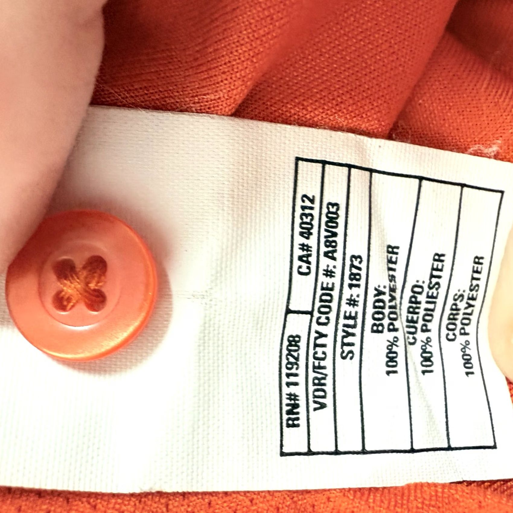 Adidas Adidas Polo Shirt Mens Medium Orange Climalite Athletic Performan Golf NCAA Tigers Size US M / EU 48-50 / 2 - 6 Thumbnail