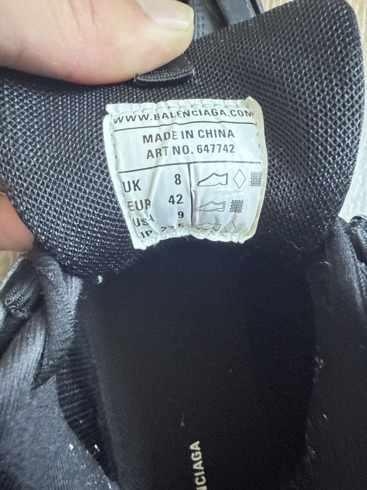 Balenciaga Balenciaga Track Clear Sole Size US 9 / EU 42 - 6 Thumbnail