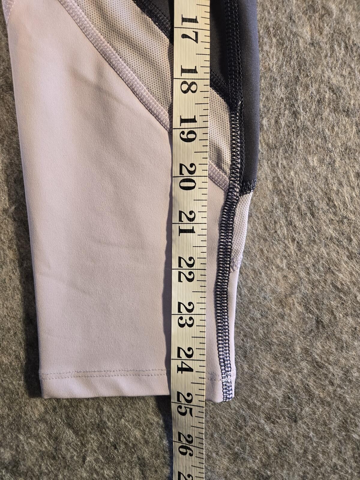 Other Apana Gray Colorblock Mesh Leggings Sz S Yoga Athleisure Gym Size 28" / US 6 / IT 42 - 4 Thumbnail