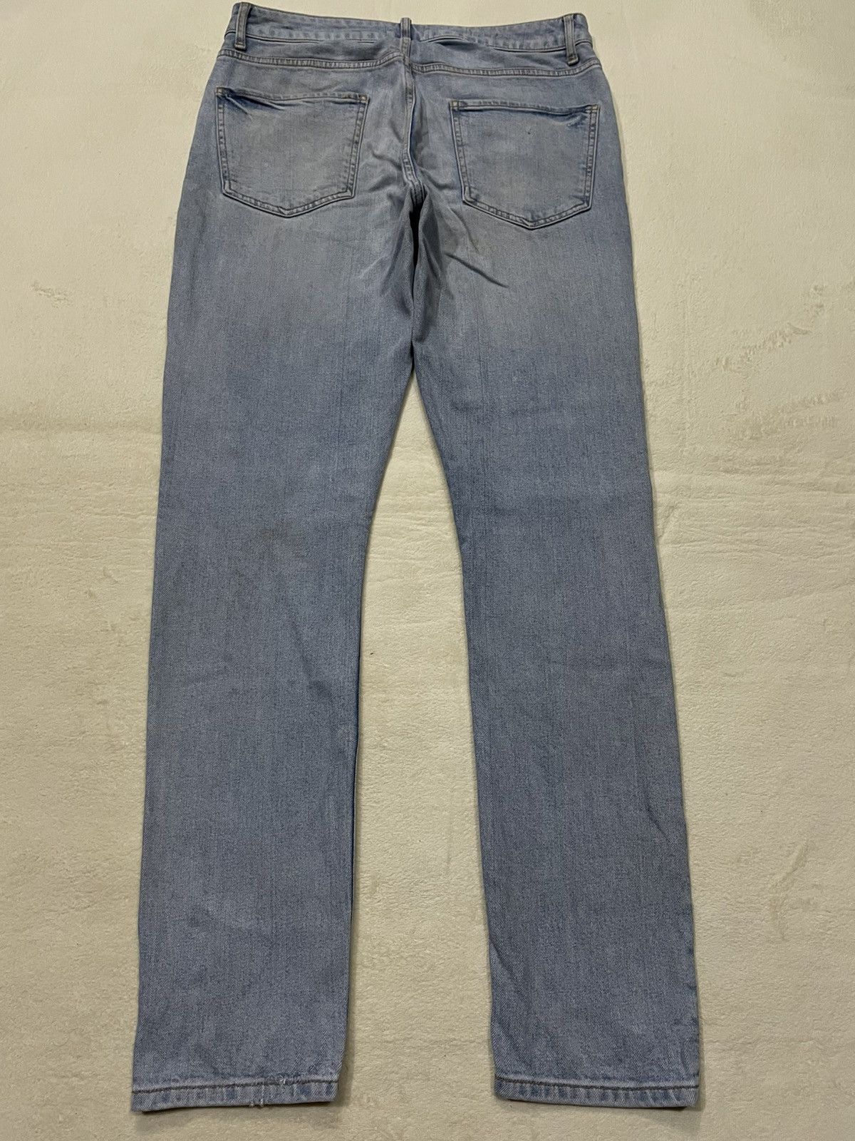 Topman Vintage Topman Skinny Mudwash Ripped Denim Jeans Size US 33 - 13 Thumbnail