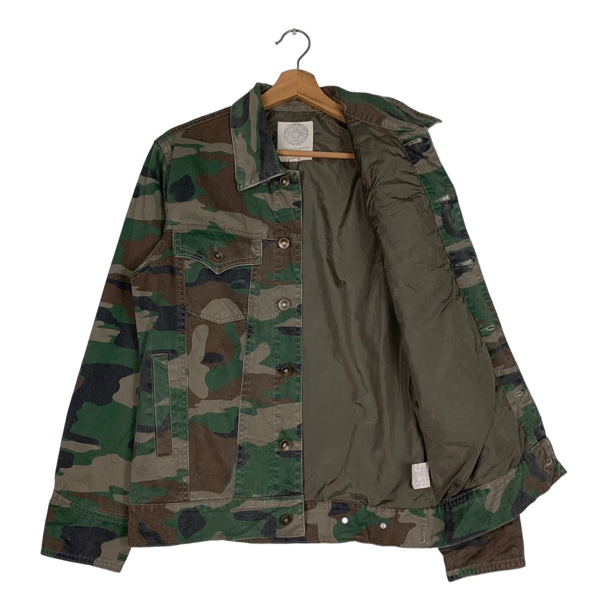 Japanese Brand Army Military Style Camo Type 3 Jacket #0833-C37 Size US S / EU 44-46 / 1 - 9 Thumbnail