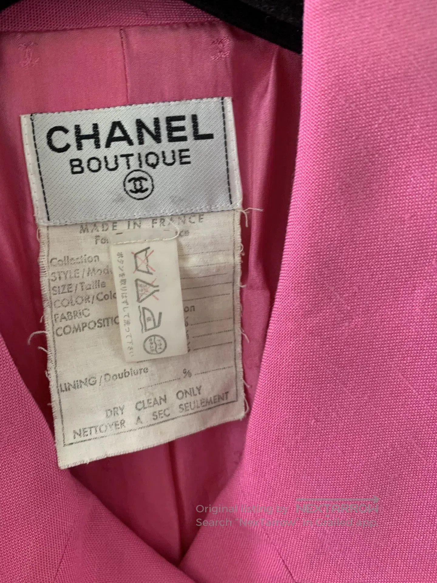 Chanel Chanel Vintage Pink Dress Size 38. Size S / US 4 / IT 40 - 3 Thumbnail