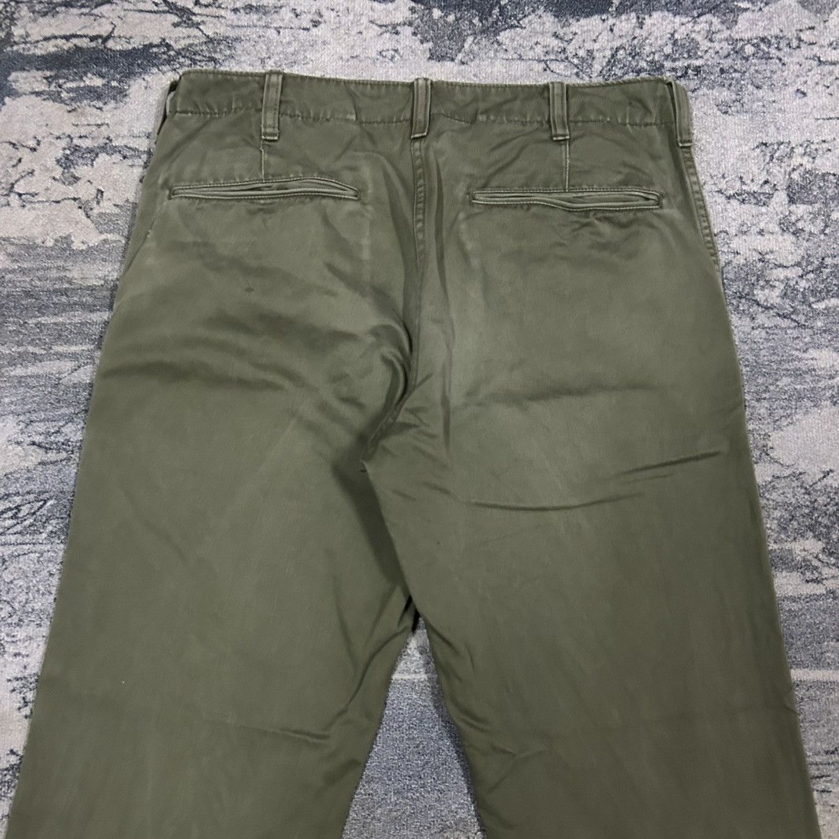 Japanese Brand × Uniqlo Japan Uniqlo Army Chinos Pants Size US 31 - 6 Thumbnail