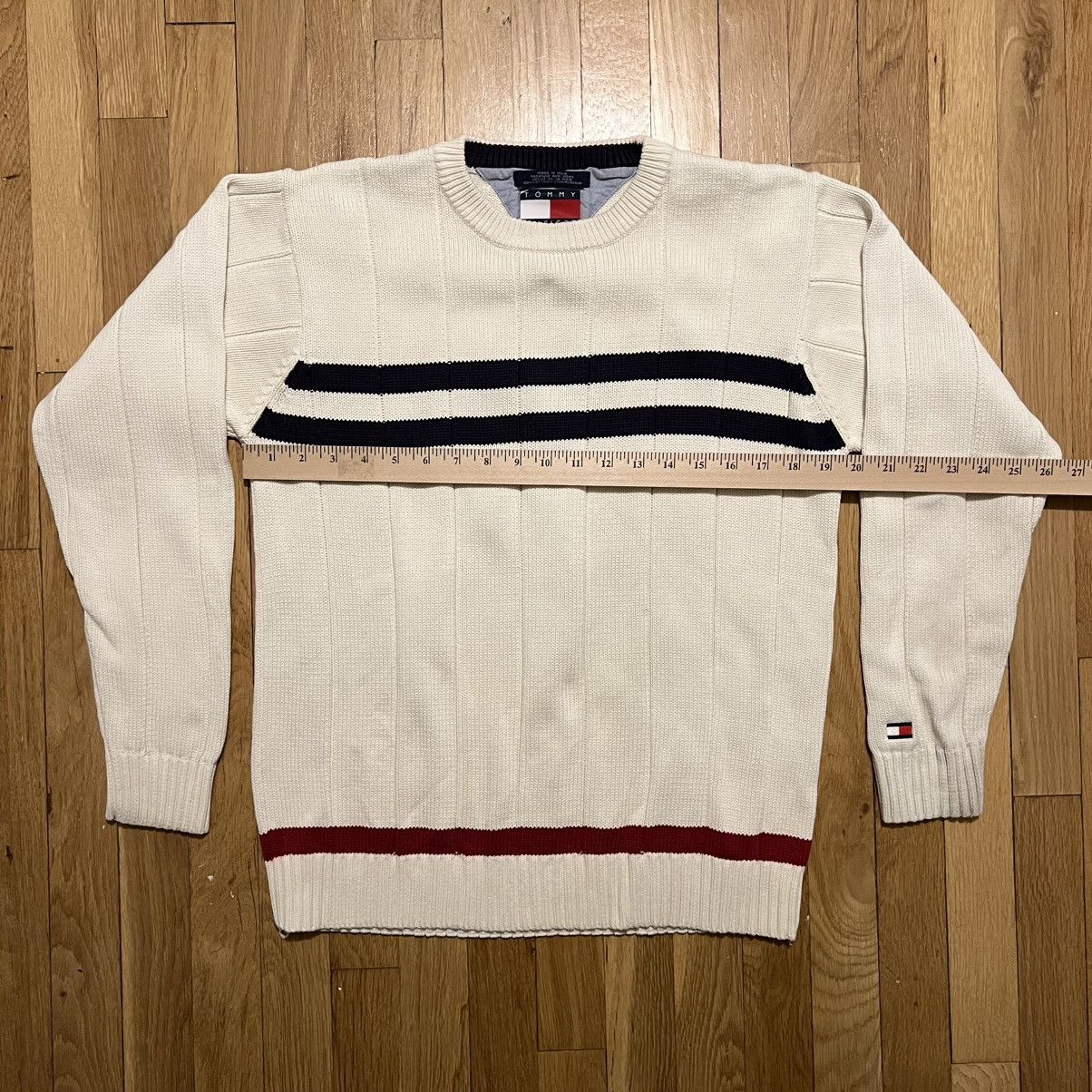 Tommy Hilfiger Tommy Hilfiger White Pullover Sweater Small Size US S / EU 44-46 / 1 - 4 Thumbnail