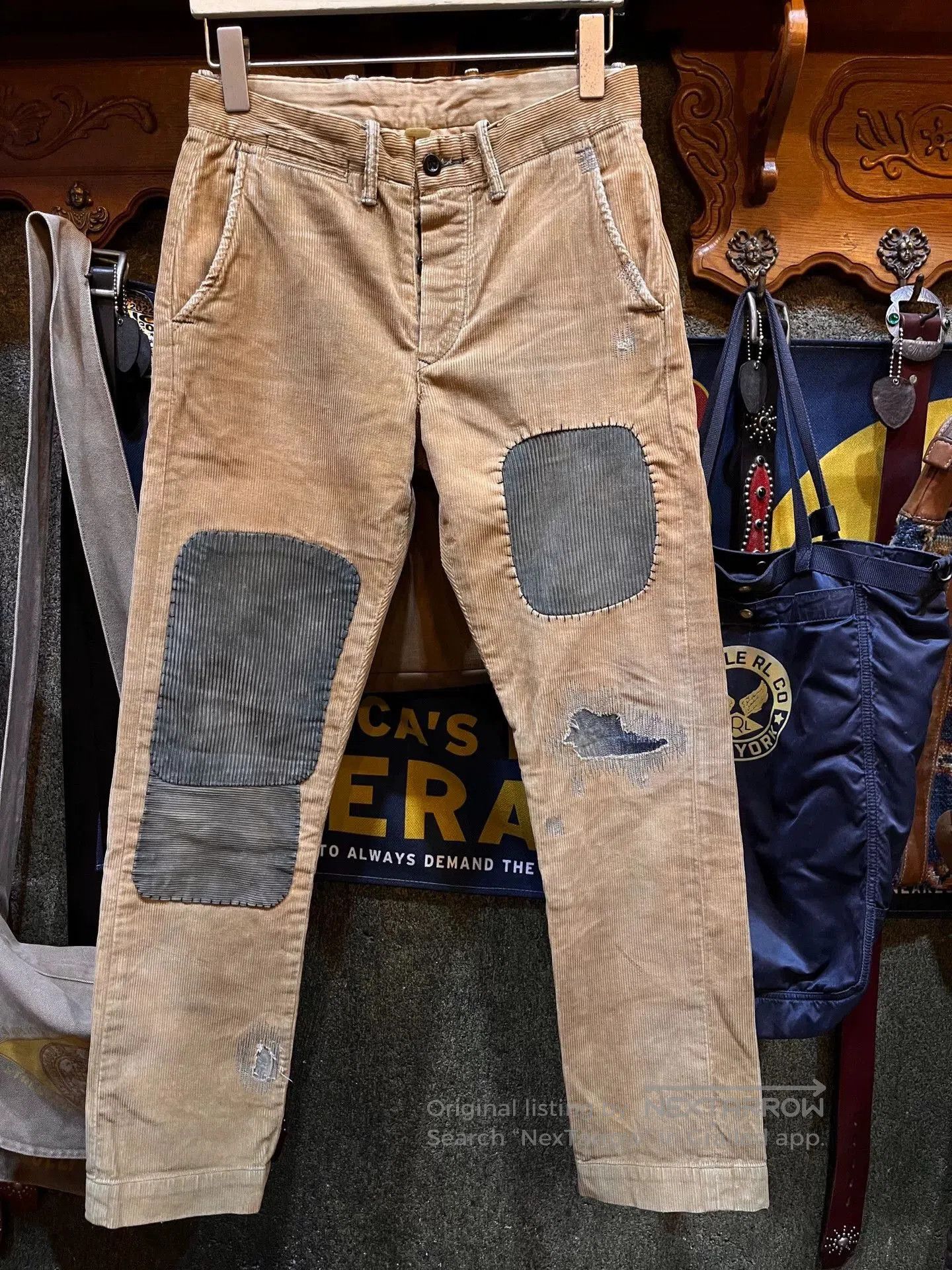 RRL Ralph Lauren RRL Vintage Corduroy Casual Pants. Size US 28 / EU 44 - 1 Thumbnail